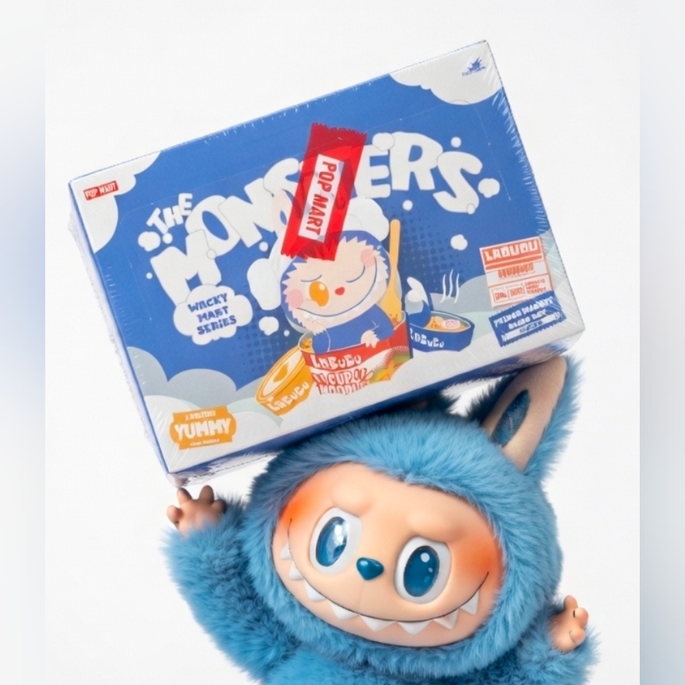 NEW Pop Mart Labubu The Monsters Wacky Mart Series Fridge Magnets – Sealed Case